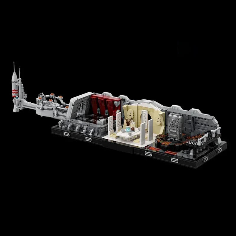Star Film Modell Moc Gebäude Ziegel Wolke Stadt Remake Diorama Technologie Modulare Blöcke Geschenke Weihnachten Spielzeug DIY Sets Montage