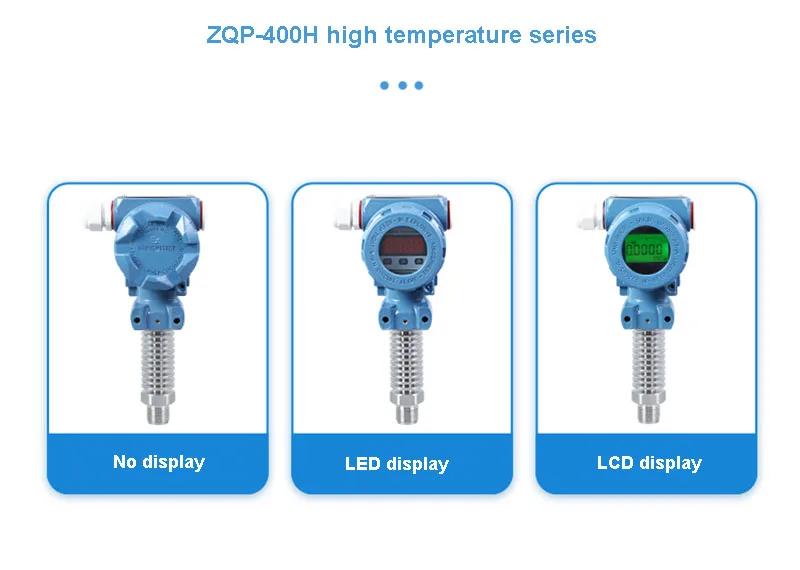 Фото 0-5В 0-10В 0-200 ℃   Датчик давления 0-100 МПа, высокотемпературный ЖК-дисплей 2088, взрывозащищенный датчик давления, выход 4-20 мА RS485