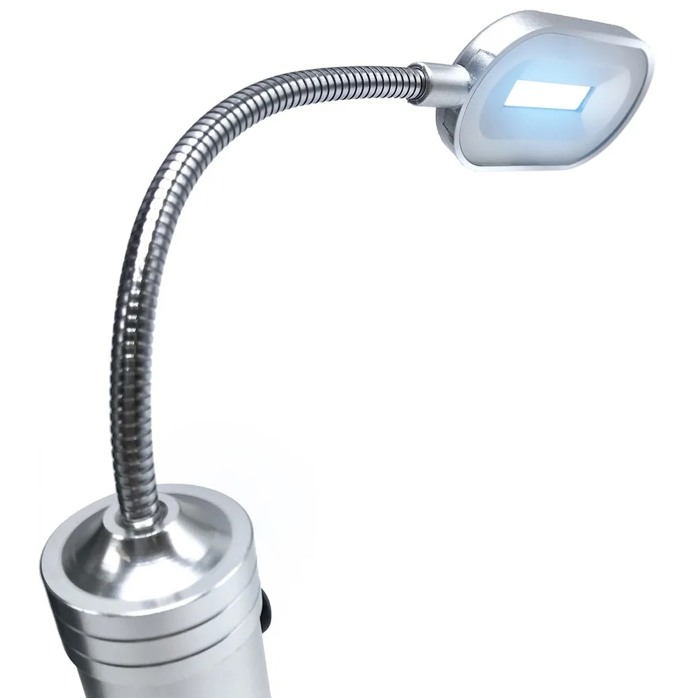 LED-BBQ-Grillgriffleuchten, wasserdicht, hitzebeständig, 2er-Pack, Magnetfuß, flexibler Schwanenhals, 200 Lumen, kabellose Arbeitsbeleuchtung