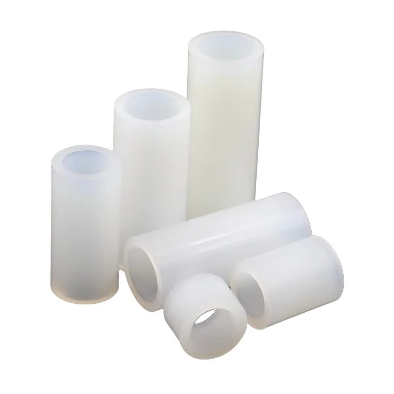 White ABS Plastic Spacer Insulating Isolation Post PCB Board Screw Through-Type Heightening Support Column  Nylon Support Post