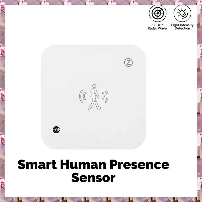 2025 NEW Zigbee 5.8/24G Mmwave Radar Human Presence Motion Sensor Switch Light Luminosity Detection Tuya Smart Life Home,NEW Zig