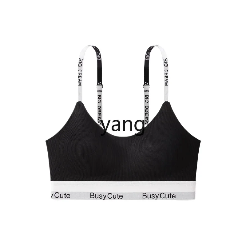 

LMM sports underwear women's small breasts gather anti-sagging women's bras without steel rings