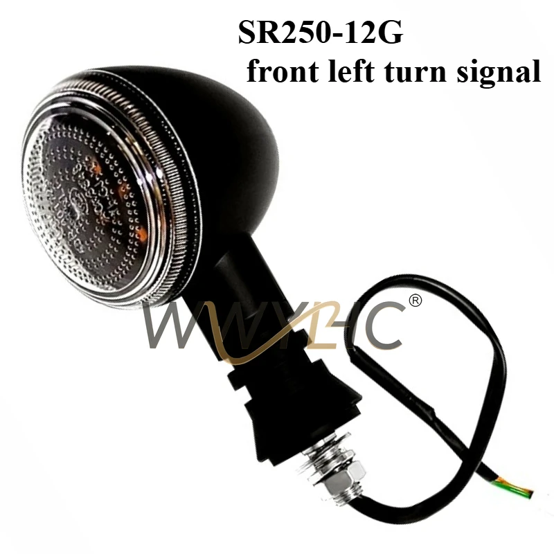 

Suitable for Zongshensai Kelong Left and Right Turn Signals SR250-12G Front and Rear Left and Right Turn Signals