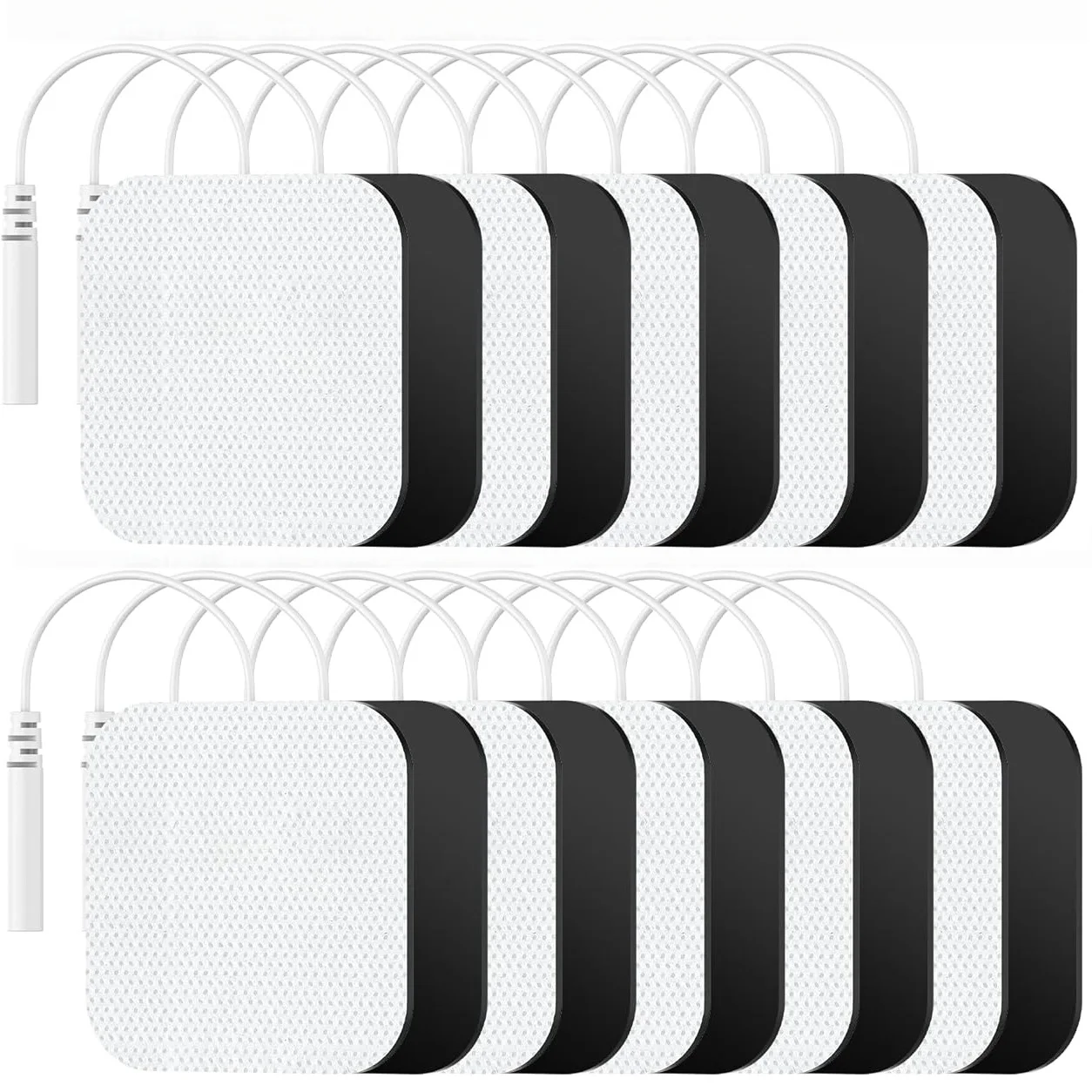 10/20/50Pcs Electrode Pads TENS Gel Pads Replacement Patches, Pulse EMS Muscle Massaging Device, Slimming & Body Pulse Massagers