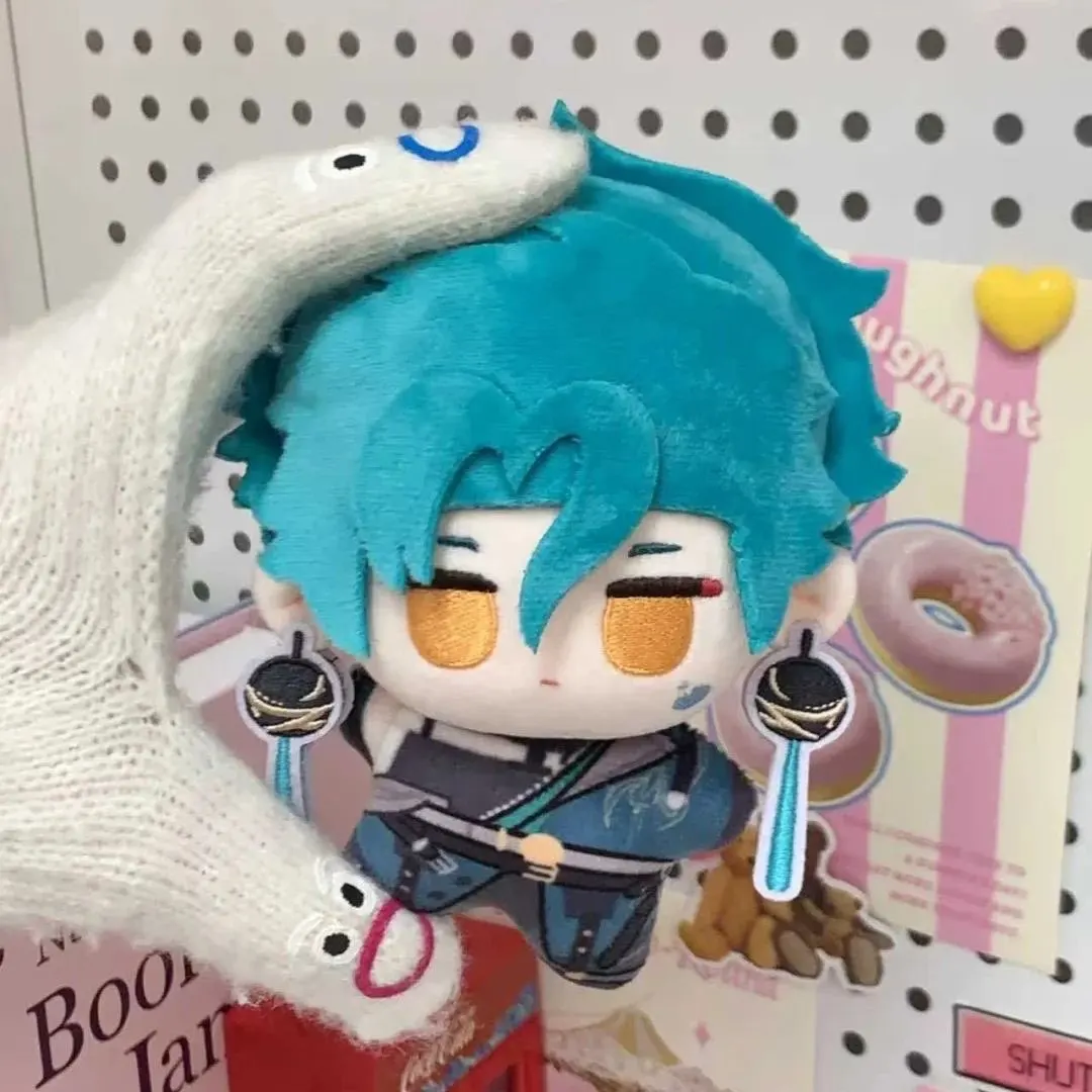 

10cm Wuthering Waves Plushies Toys Keychain Anime Jiyan Plush Dolls Cute Jiyan Stuffed Doll Birthday Holiday Gifts Collect