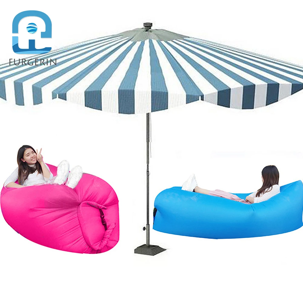 Air Sofa Waterproof Inflatable Couch Sleeping Lazy Bag Lounger Camping Mattress Outdoor