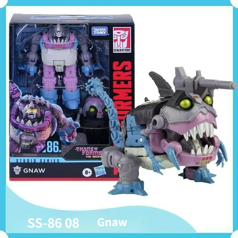 Transformer Toys Anime Deformation Robots Gnaw SS-86 08 Movie Character Sharkticon Collectible Action Figures Model Gift Hobbies