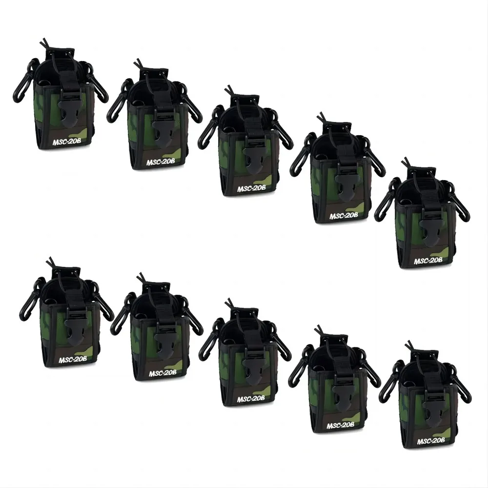 10 pcs Camo Multifunction Radio Case/Holder For Kenwood/Motorola Baofeng BF-UV5R