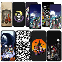 Sally Skellington Jack Halloween Cover Phone Case for Samsung Galaxy S21 S20 Fe S23 S22 Ultra S8 Plus A12 A13 A21S A73 + Casing