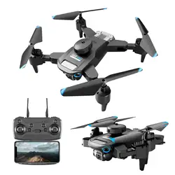 S69 WIFI FPV RC Drone z 4K 480P podwójny aparat unikanie przeszkód tryb zatrzymania 15 minut czas lotu składany zdalnie sterowany Quadcopter