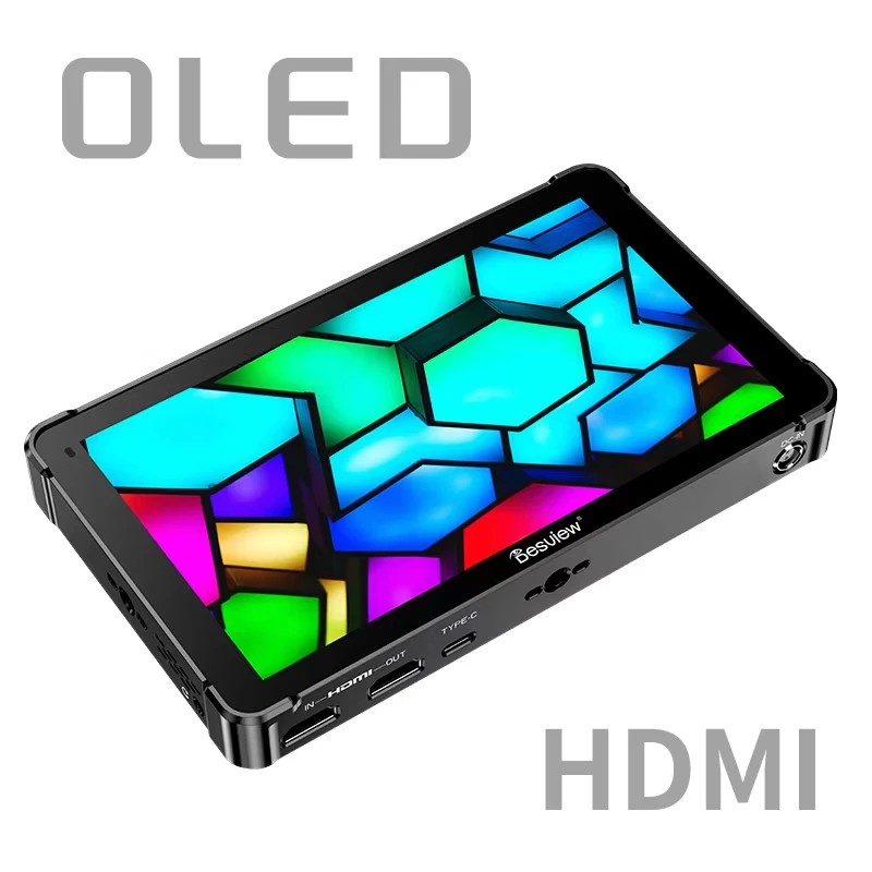 Desview OL7/OL7S 7 Inch OLED Touch Screen Camera Monitor 1200 Nits 60Hz Input Output High Brightness 3D LUT