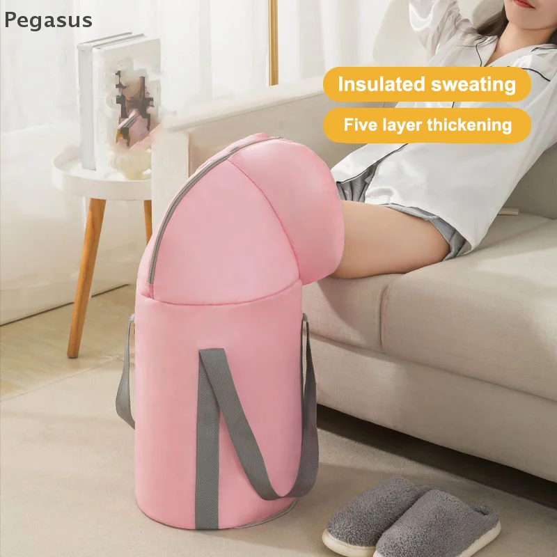 Travel Folding Foot Bucket Portable Thickened Aluminum Foil Foot Bag Household Water Bucket Multifunctional Foot Wash Bucket
