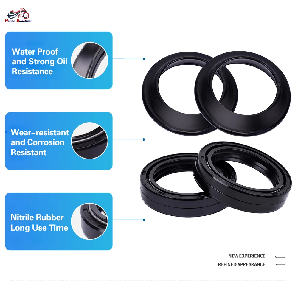 39x52x11 Motorcycle Front Fork Oil Seal 39 52 Dust Cover For Suzuki RG 125 UN-RACE-REP-WOLF VS600G VS600 GL INTRUDER S-V VS 600