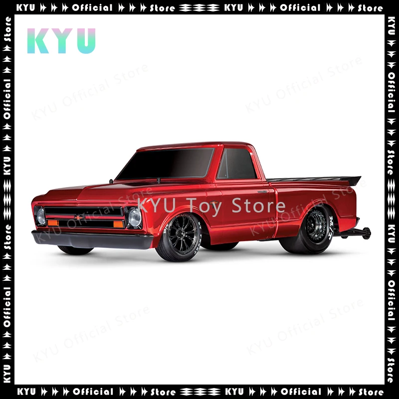 

Новинка Traxxas линейное ускорение автомобиль 1967 C10 фрикцион Slash 2 Привод гоночный пикап 94076-4 дистанционное управление