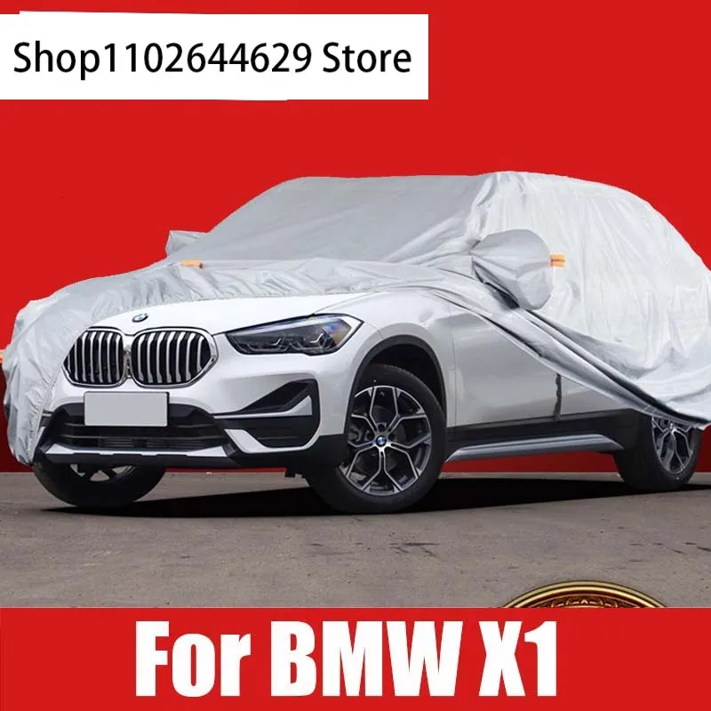 

Car Sunshade Cover Exterior Peotector Outdoor Covers Waterproof Oxford Cloth Sun Shade Anti-UV For BMW X1 E84 F84 Accessories