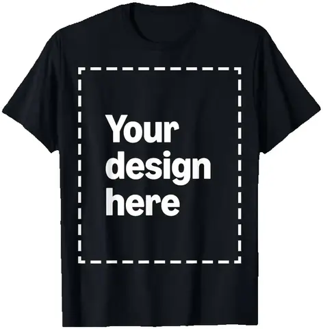 Custom T-Shirt With Your Image For Men, Women And Kids By Summer Short-Sleeved Breathable Sweat-Wicking Versatile Trendy T-Shirt