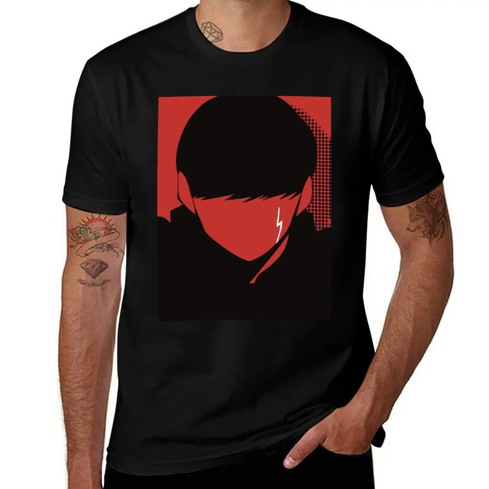 Mashle : Magic and Muscles Anime Characters : Mash Burnedead in Awesome Vintage Pop Art Design T-Shirt