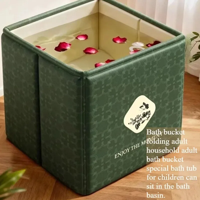 

Clearance Fun Foldable Bathtub Adults Baby Lazy Cold Foldable Bathtub Shower Foot Tina De Pedicura Spa Portable Hot Tubs