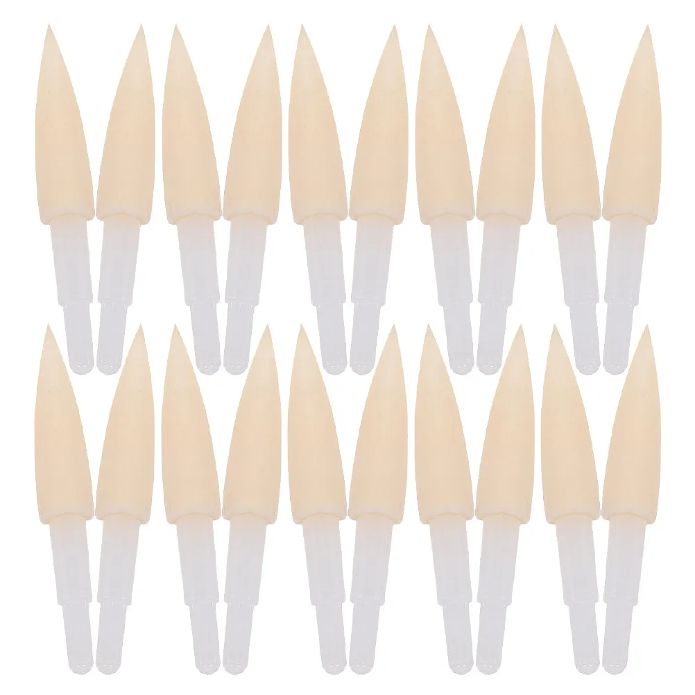 

30Pcs Soft Brush Pen Refill Pack Sponge Pen Heads for Calligraphy Writing Drawing Sketching Art Projects Easy