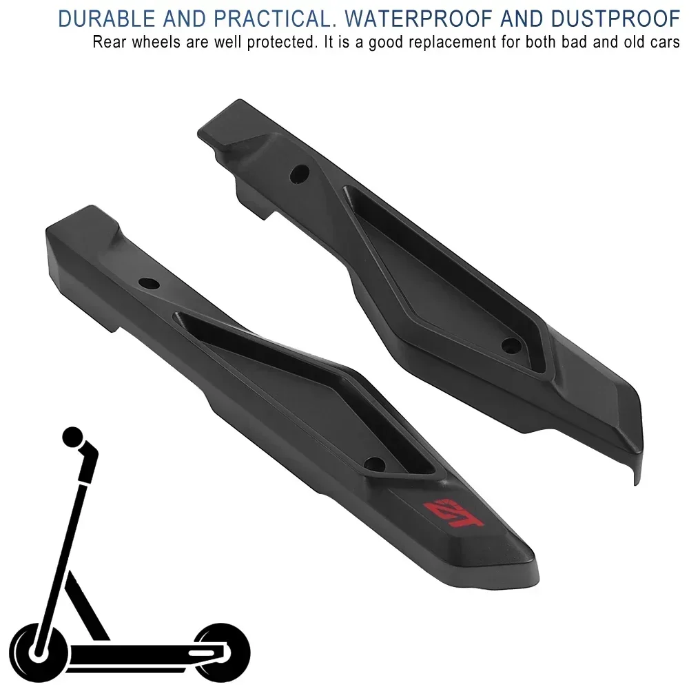 غطاء تزيين الشوكة الخلفية عالي الجودة يسار أو يمين لملحقات غطاء حماية عجلة سكوتر كهربائي Ninebot ZT3 Pro #1