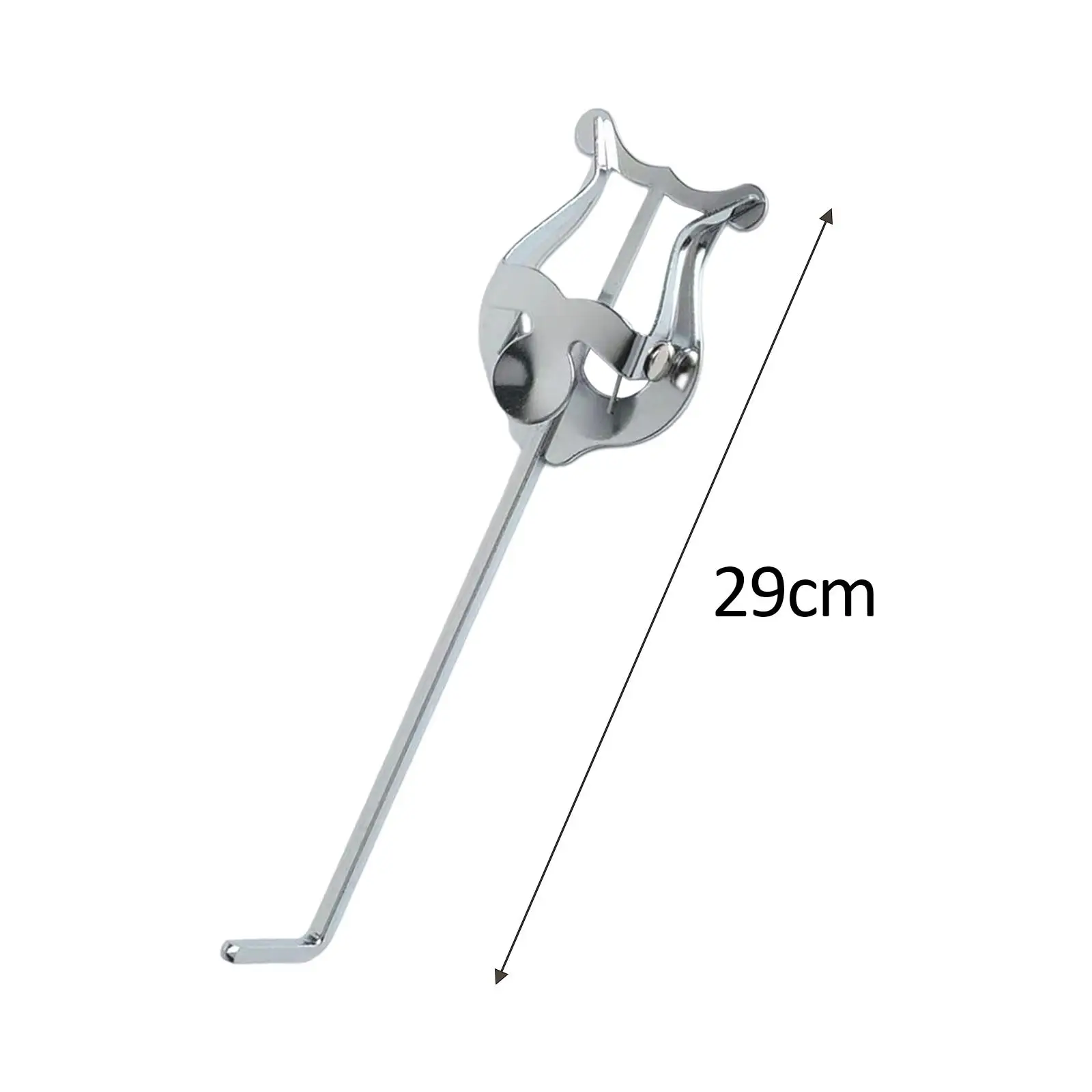 Trumpet Marching Lyre Clarinet Lyre Sheet Music Clamp Stand Instrument Holder for Marching Band Musical Instrument Accssories