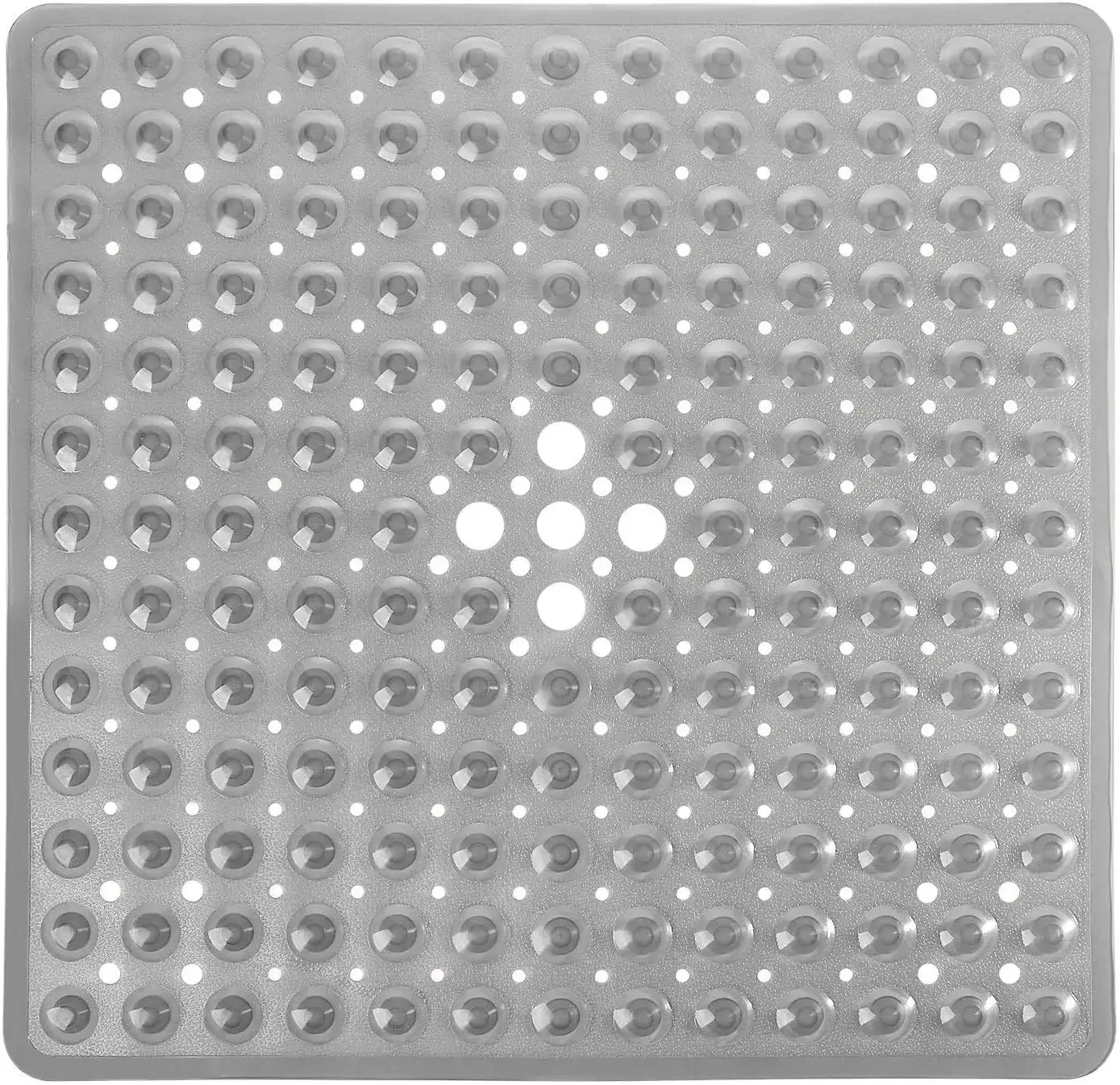 Tapete de Banho Quadrado Antiderrapante 53x53cm, Tapete para Banheira, Tapete para Chuveiro, Tapetes para o Chão do Banheiro