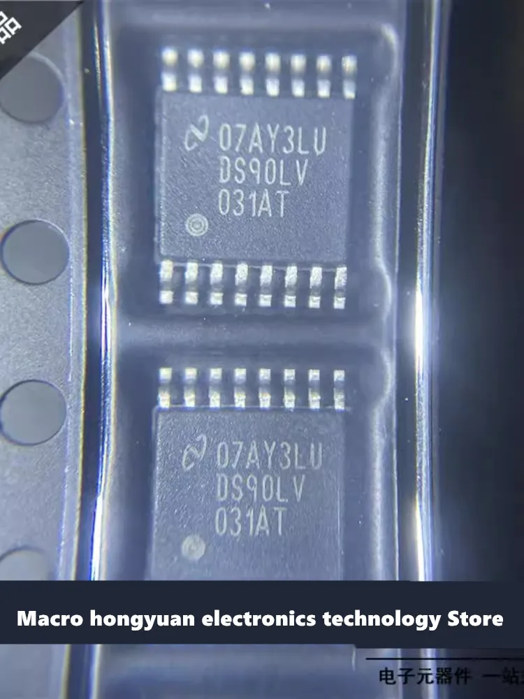 

10adet DS90LV031ATMTCX Шелкография DS90LV031AT Линейный драйвер TSSOP-16 посылка
