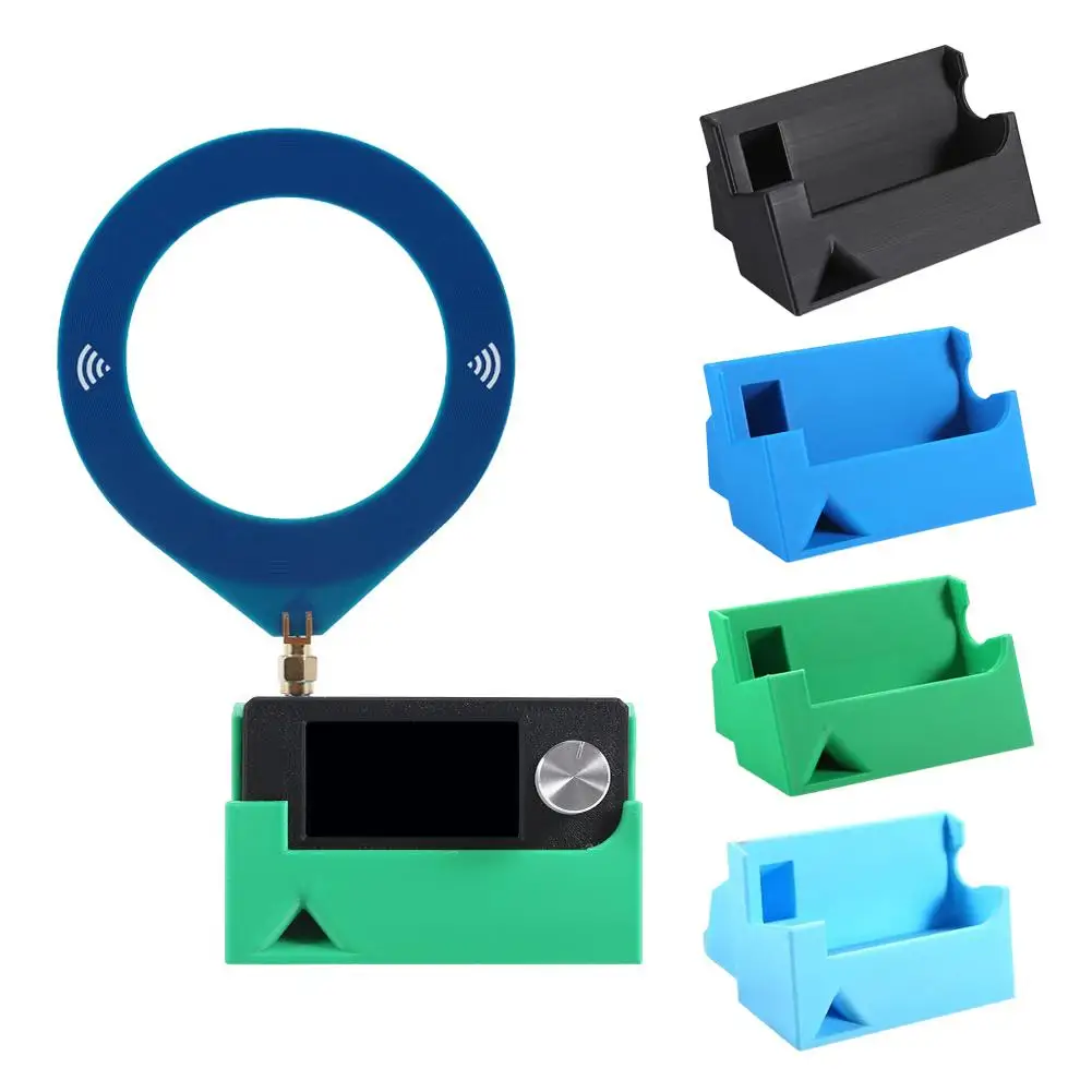 

For ATS MINI SI4732 DSP 2025 New 3D Print Radio Stand with Built-In Sound Guide Groove Radio Portable Stand Radio Accessories