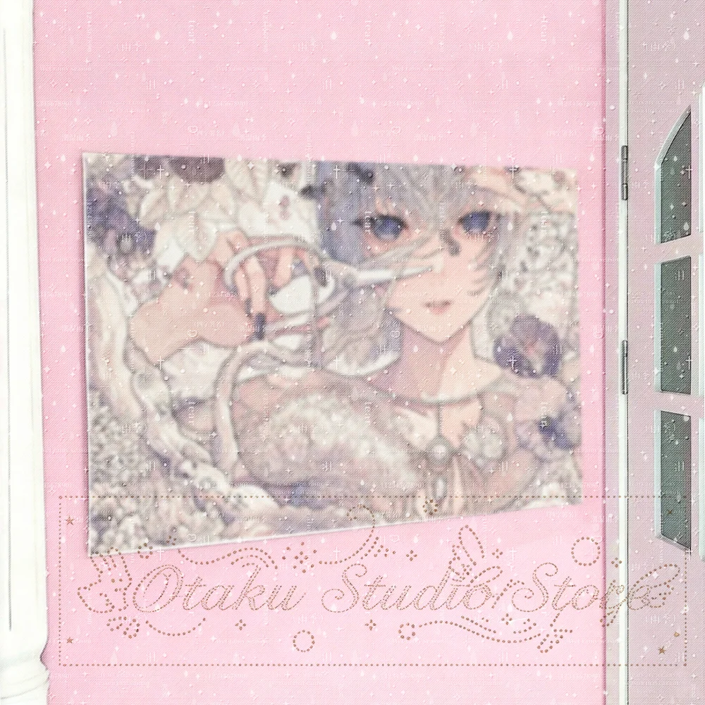 しとしと Soft Mist Grainy Filter Print Tapestry Calm Sweet Expression Bedroom Wall Cloth