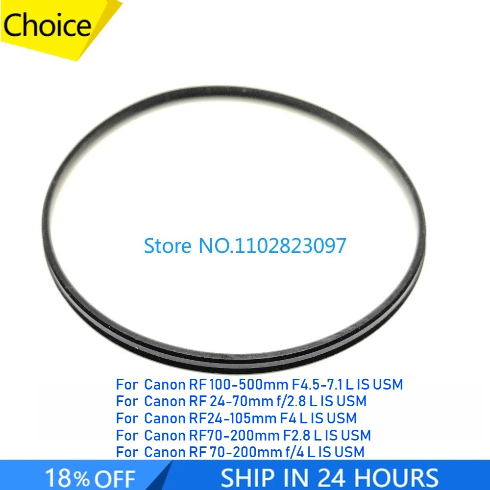 New Lens Front Dust Seal Protective Ring for Canon RF 24-70mm  100-500mm 24-105mm 70-200mm F4 F2.8 Repair Part