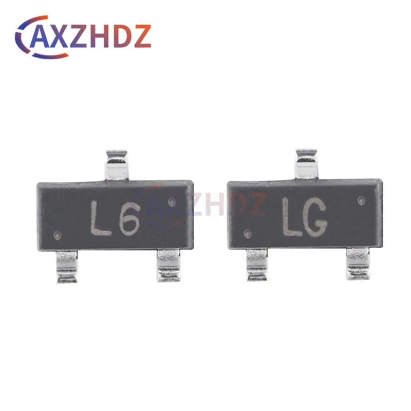 100PCS 2SC1623 C1623 L6 2SC2712 C2712 LG 2SC3356 R25 SOT23 NPN 50V 100mA 0.1A 150mA SMD Transistors SOT-23