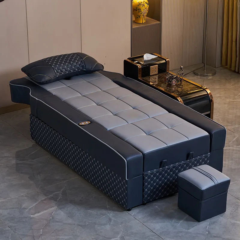 Electric Back Recliner Massage Bed Equipments For Professionals Massage Bed Relaxing Individuales Mesa Beauty Salon Furniture