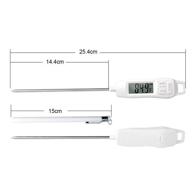 

TP400 Digital BBQ Baking Food Thermometer Meat Cake Candy Fry Grill Dinning Household Cooking Thermometer Gauges Kitchen Tools