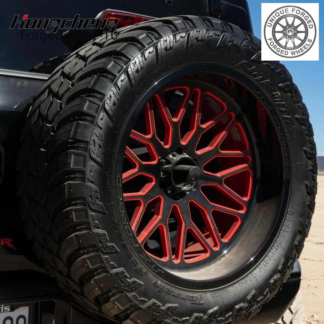 2026 New Design Forged Wheels 20x10 22x12 22x14 24x14 26x14 26x16 6X139.7 8x165.1 Off-road Pickup Wheels for Truck