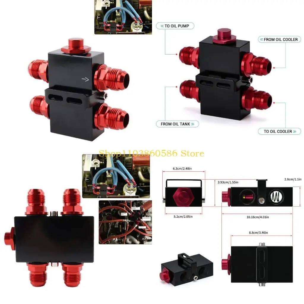 

242A Термостатический сэндвич-адаптер моторного масла поддерживает температуру 70°C. Наилучшая температура снижает механический