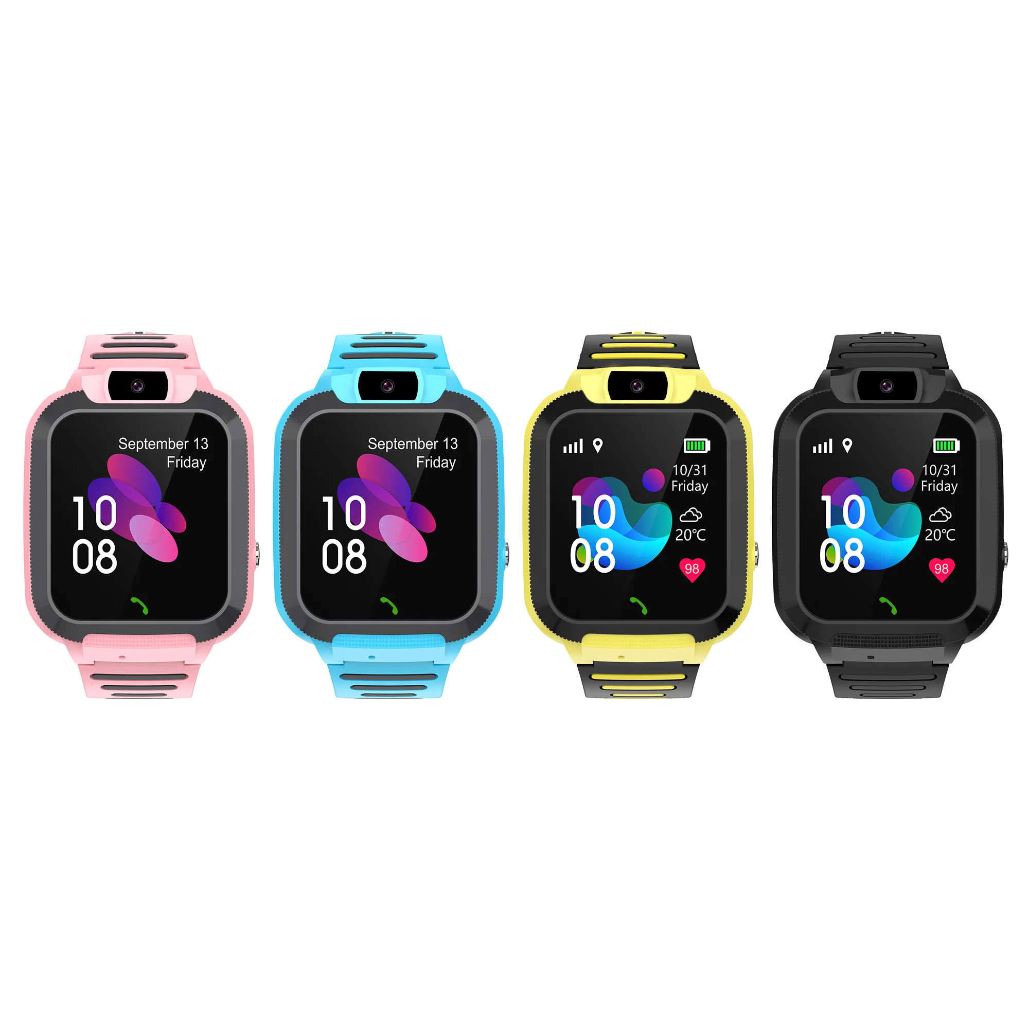 Reloj inteligente Q16 para niños, dispositivo con cámara de largo alcance, resistente al agua, posicionamiento, 2G, llamada