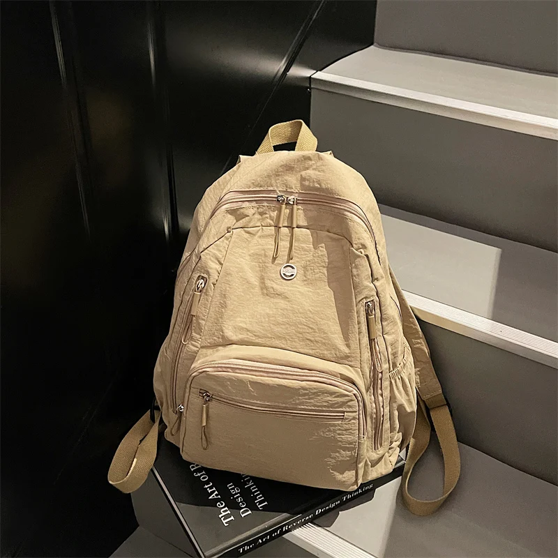 

Легкий вместительный минималистичный рюкзак с регулируемыми лямками, в студенческом стиле, для спорта, путешествий и повседневного использования