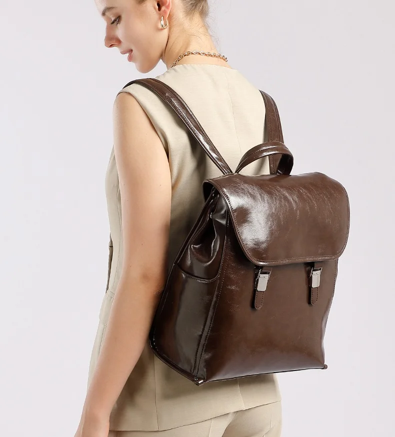 Genuine Leather Wom… - image