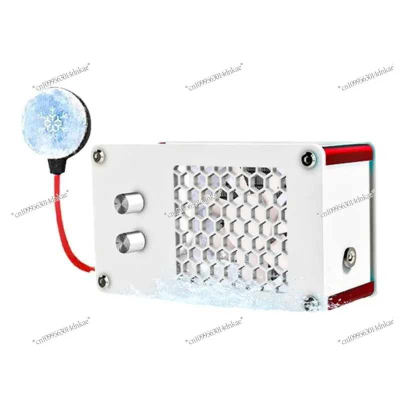 White Liquid-cooled Radiator, Mobile Phone, Tablet, Magnetic Attraction, Heavy Gaming, Preferred for E-sports, Without Lights