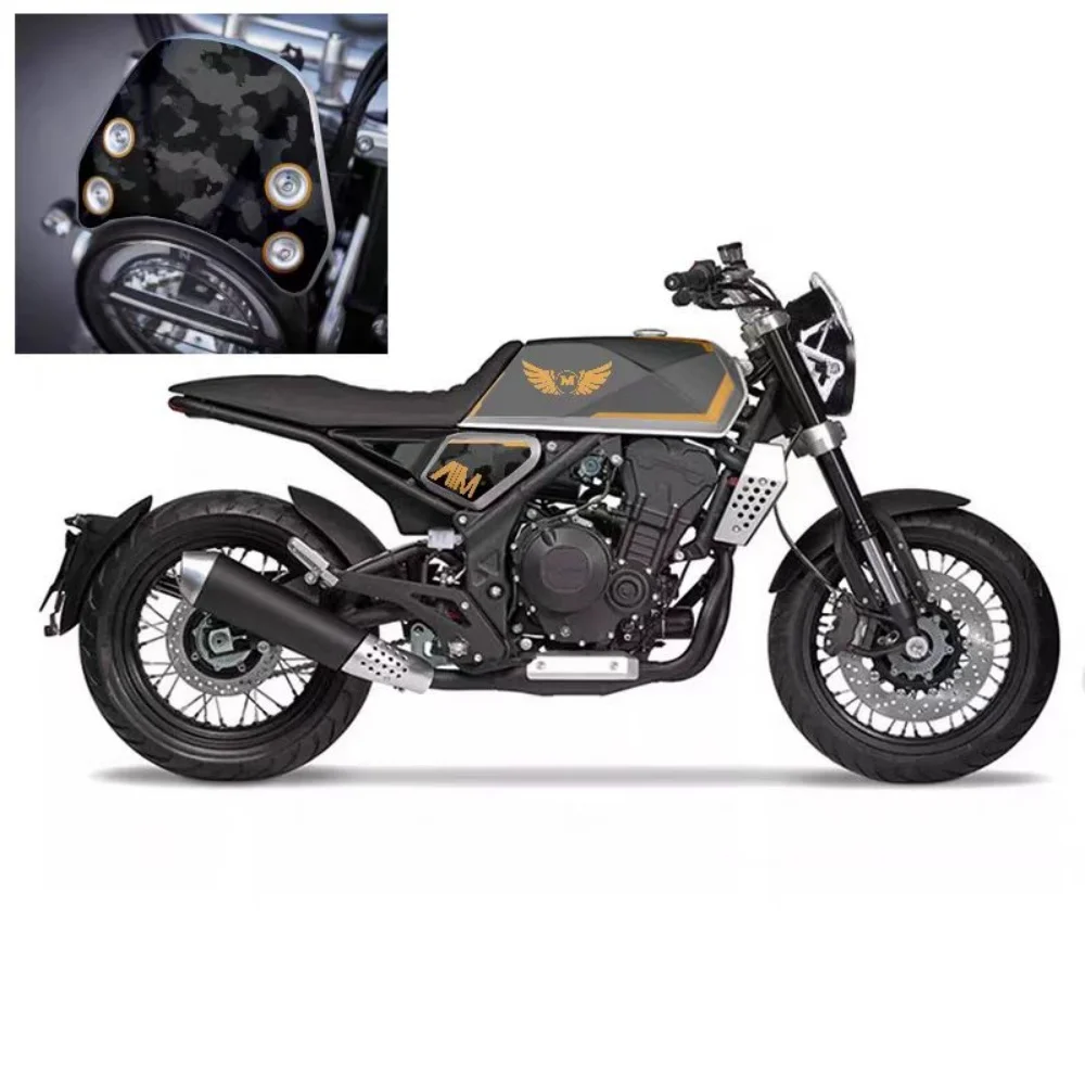 Body Decoration Protection Sticker Fit GK 500/500X Motorcycle Reflective Decal For GK 500 / 500X