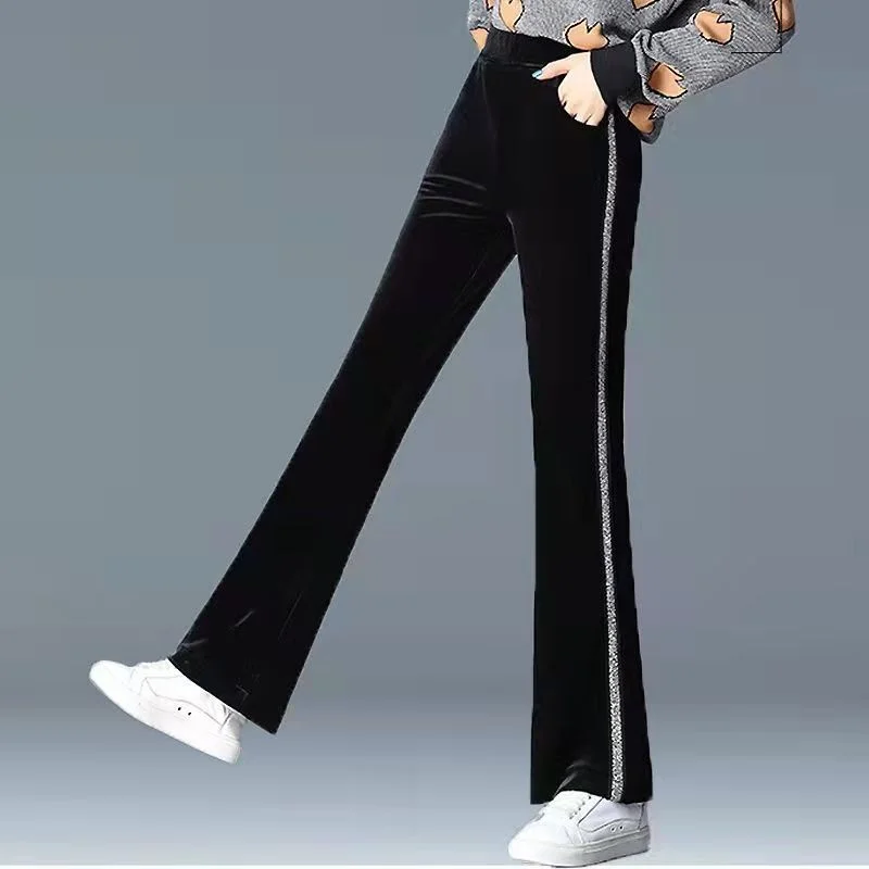 

Женские джинсы Bootcut 2000S Y2K Smooth Vaqueros Sideseam Y K Wide White Spice Популярные повседневные американские винтажные ночные попки Harajuku