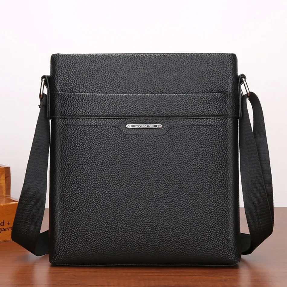 

New fashionable men's bags shoulder backpack handsome versatile trend simple business casual crossbody bag tablet cell phone bag