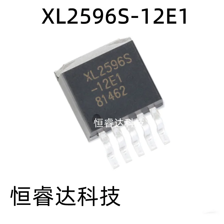 20PCS XL2596S-12E1 XL2596S TO263-5 3A 12V 150KHZ STEP Down DC Converter 100%New
