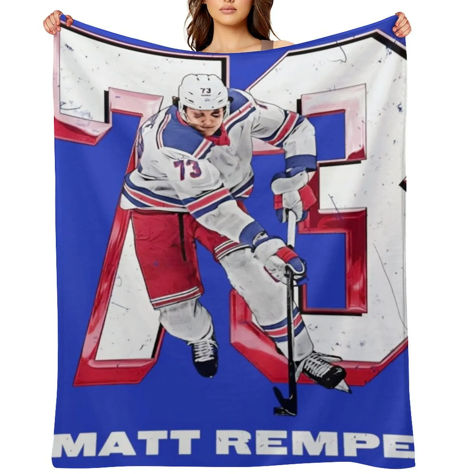 

Matt Rempe Throw Blanket Flannel Sofa Throw Beautifuls Camping Blankets