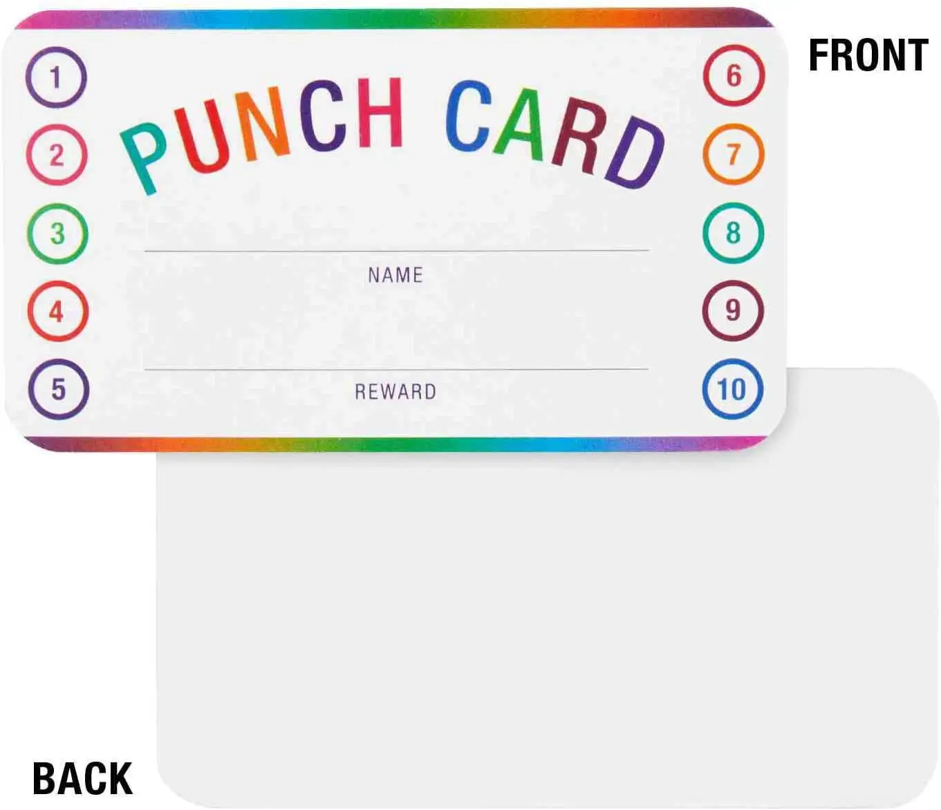 بطاقات لكمة للفصل الدراسي، 50 قطعة/الحزمة بطاقة مكافأة السلوك الحافز للطلاب، جوائز المعلم