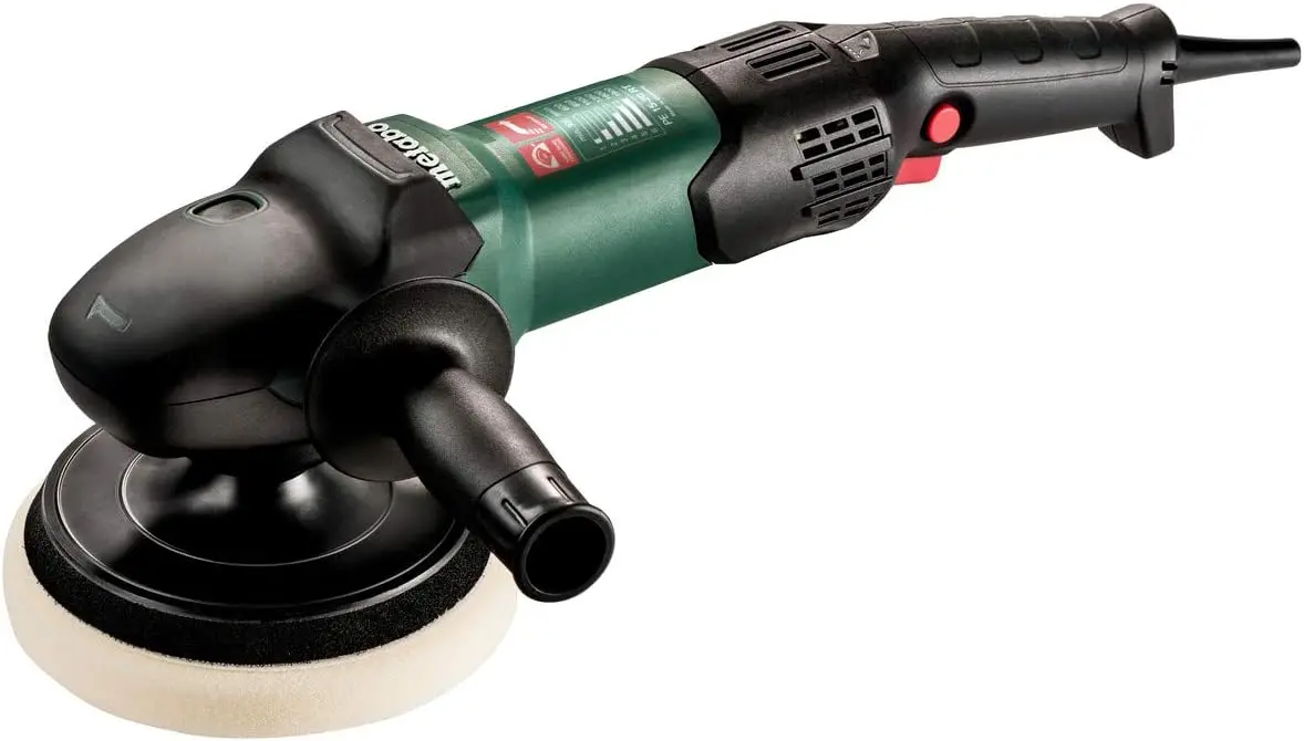 7-Inch Variable Speed Polisher, 300-1900 Rpm, Speed Control W/Lock-On, Rat Tail, Electronics, Pe 15-20 Rt, 615200420, Green