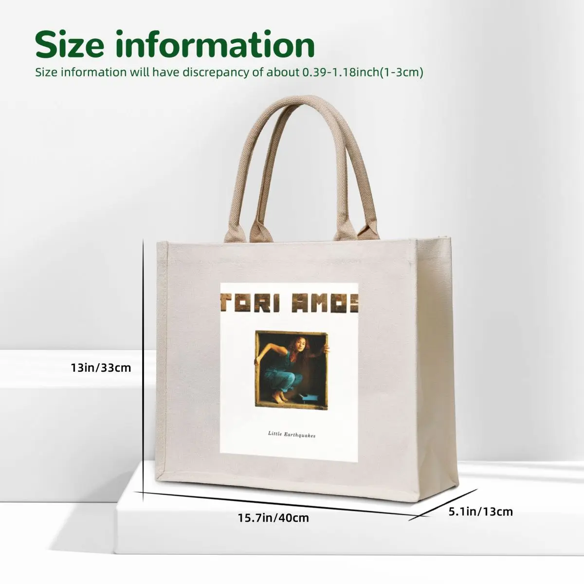 Tori Amos little earthquakes Tote Bag personalized tote bag tote bags aesthetic Women's beach bags eco pack