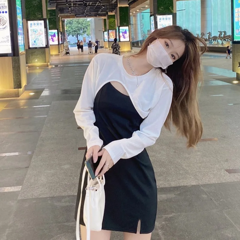 Lightweight Knitted Ice Silk Shoulder Shawl Women's Summer Top Short Sleeve Long Tube Knitted Crop Shoulder Baring Top