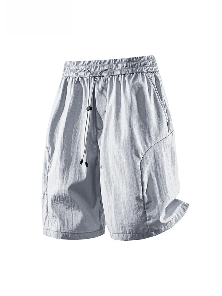 

Спортивные повседневные брюки Charles Heart Qui Dry для мужчин, летние, новые, свободные, дышащие, универсальные, для пар, длиной до колена