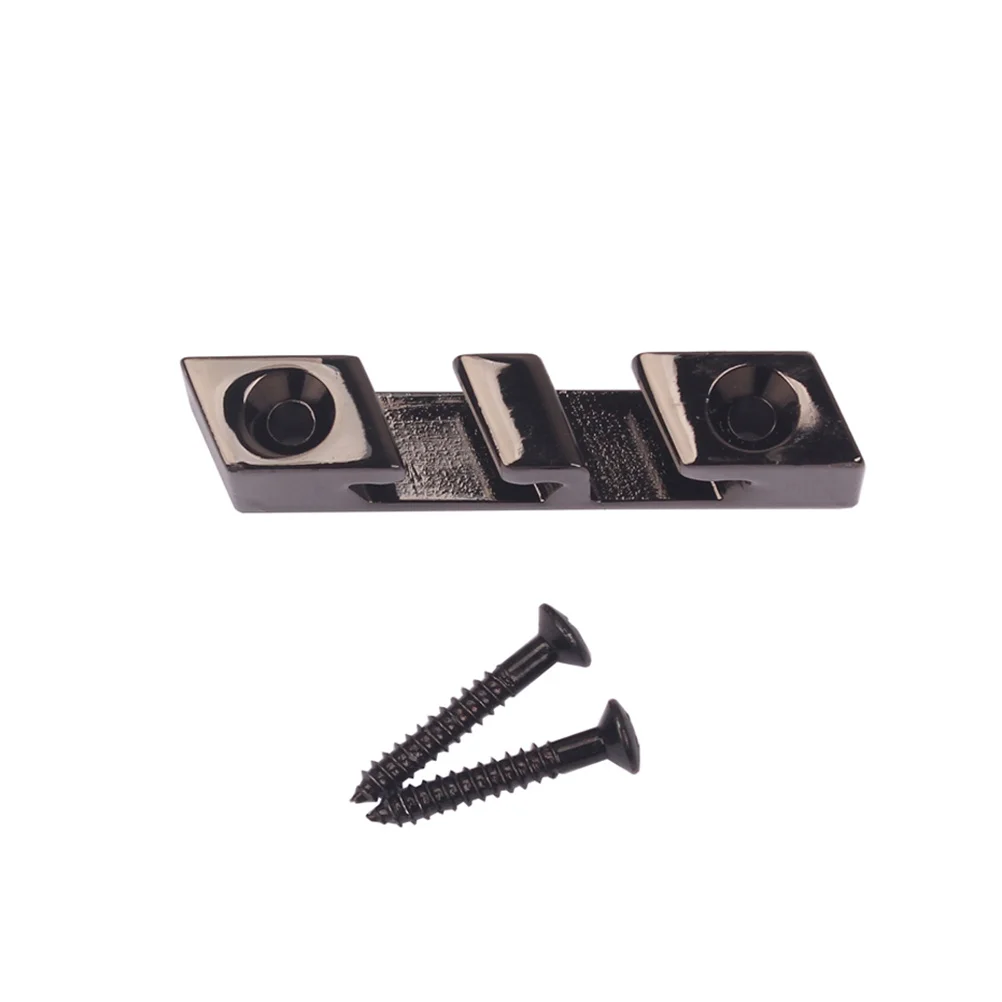 

3 String Bass Guitar Zinc Alloy String Retainer Roller Guide Durable Lightweight for Tone Sustain and Playability Guitar